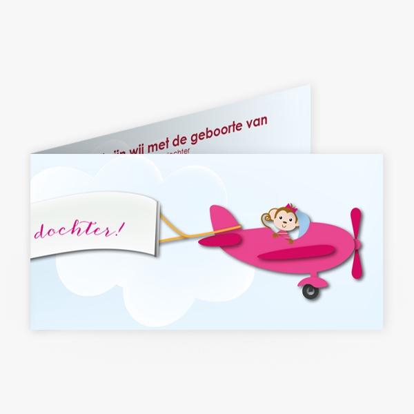 La Carte Exclusief 2 - Aap bestuurt vliegtuig meisje