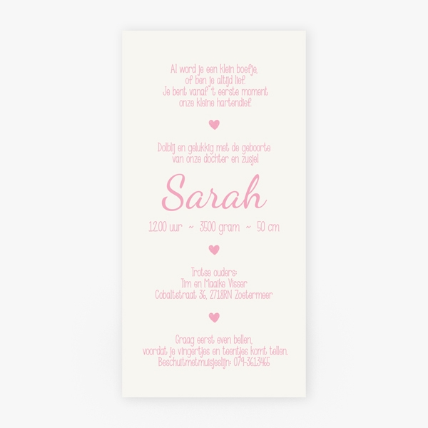 Big heart (Sarah)