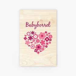 KB366-M babyborrelkaart