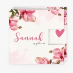 La Carte Exclusief 2 - drieluik bloemen roze Sannah