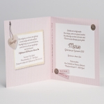 Buromac Baby Folly - Fotokaart met krijtbord, steigerhout en scrapbookelement in roze
